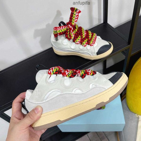 lanvins designer sneakers casual shoes leather curb sneakers fashion bread shoe lace up breathable trainers, Black
lanvins designer sneakers casual shoes leather curb sneakers fashion bread shoe lace up breathable trainers, Black