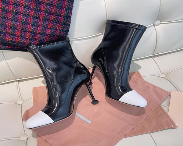 miu high heels women039s chelsea nude boots luxury brand designer fashion round toe lacquer black and white stitch exquisi1597929
miu high heels women039s chelsea nude boots luxury brand designer fashion round toe lacquer black and white stitch exquisi1597929