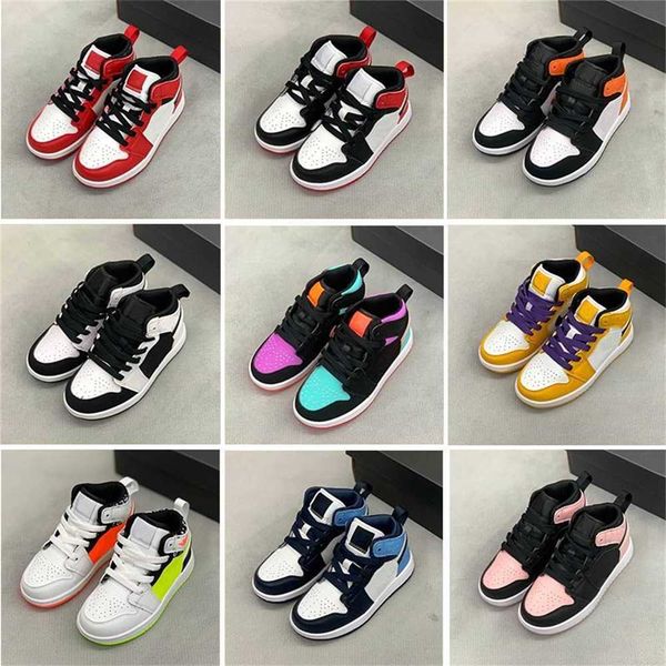 infants 1s kids basketball shoes game royal scotts obsidian chicago bred sneakers mid multi-color tie-dye fashion children sneakers size 25-, Black
infants 1s kids basketball shoes game royal scotts obsidian chicago bred sneakers mid multi-color tie-dye fashion children sneakers size 25-, Black