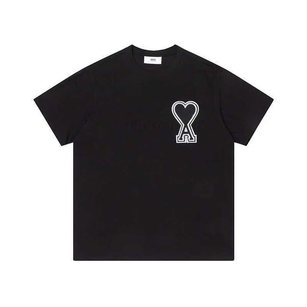 t shirts for men women casual amis paris short sleeve love embroidery pullover round neck t-shirt women's and versatile b6hz, White;black
t shirts for men women casual amis paris short sleeve love embroidery pullover round neck t-shirt women's and versatile b6hz, White;black