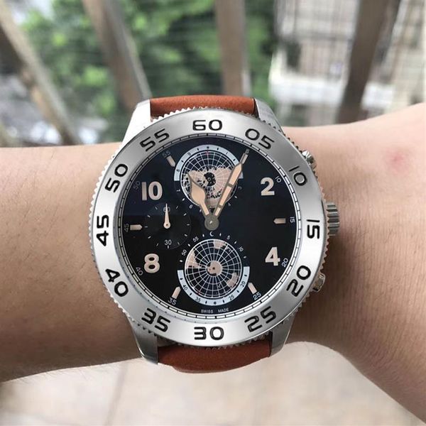 new luxury mens watch quartz movement stainless steel man wristwatch casual business designer watches earth rotatable work watch289k, Slivery;brown
new luxury mens watch quartz movement stainless steel man wristwatch casual business designer watches earth rotatable work watch289k, Slivery;brown
