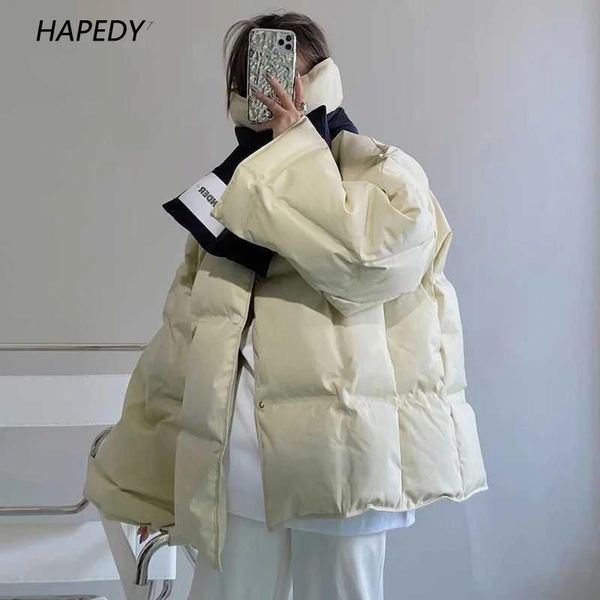 parkas fashion high collar fluffy down coat female winter oversized thicker warm down jacket single breasted down parkas new outerwear, Black
parkas fashion high collar fluffy down coat female winter oversized thicker warm down jacket single breasted down parkas new outerwear, Black