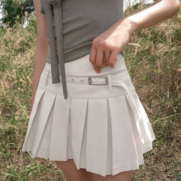 s houzhou belt pleated women summer korean fashion high waist white casual cute aline mini skirt for girls preppy style aa230420, Black
s houzhou belt pleated women summer korean fashion high waist white casual cute aline mini skirt for girls preppy style aa230420, Black