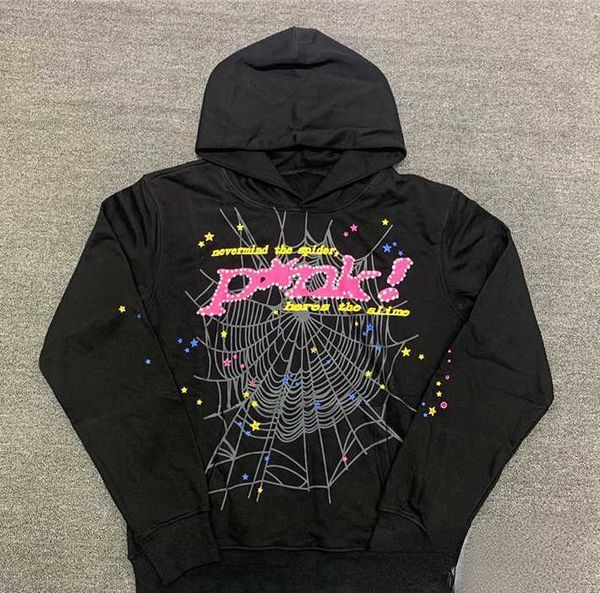 2023 hip hop web puff print sp5der hoodies men women 1 1 young thug angel spider sweatshirts heavy fabric pullover, Black
2023 hip hop web puff print sp5der hoodies men women 1 1 young thug angel spider sweatshirts heavy fabric pullover, Black