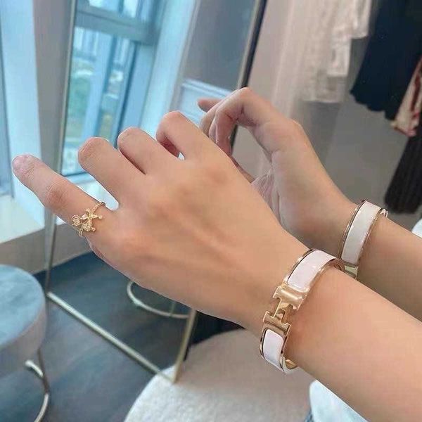 luxury designer h homeses's bracelets christening bangle online shop new product small design rose gold h light high grade titanium ste, Black
luxury designer h homeses's bracelets christening bangle online shop new product small design rose gold h light high grade titanium ste, Black
