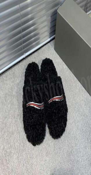 wool designer slippers flat slide sandals for women plush print flip flops fashion luxury indoor nonslip sandal wint8863343, Black
wool designer slippers flat slide sandals for women plush print flip flops fashion luxury indoor nonslip sandal wint8863343, Black