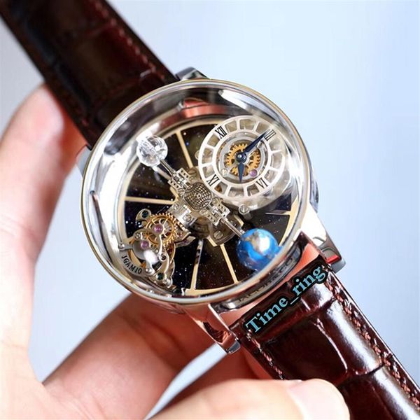 static version epic x chrono cr7 watches astronomical tourbillon skeleton aventurine dial swiss quartz silver case designer mens w287y, Slivery;brown
static version epic x chrono cr7 watches astronomical tourbillon skeleton aventurine dial swiss quartz silver case designer mens w287y, Slivery;brown