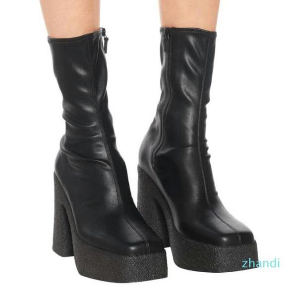 platform elastic sock boots stretch high heel women ankle boots brand designed heel short boots chunky heel shoes party booties8800688, Black
platform elastic sock boots stretch high heel women ankle boots brand designed heel short boots chunky heel shoes party booties8800688, Black