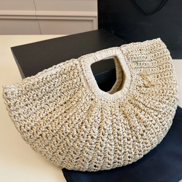 2023 new designer tote bag straw woven bag vacation beach bag french vintage leisure handbag woven bag moon bag s
2023 new designer tote bag straw woven bag vacation beach bag french vintage leisure handbag woven bag moon bag s