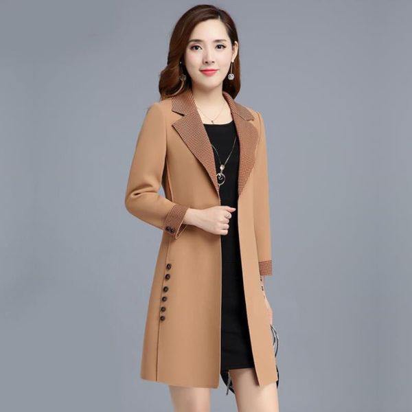 raincoats women's windbreaker 2022 spring and autumn new fashion female coat long slim female trench coat casual wild women's clot, Black
raincoats women's windbreaker 2022 spring and autumn new fashion female coat long slim female trench coat casual wild women's clot, Black