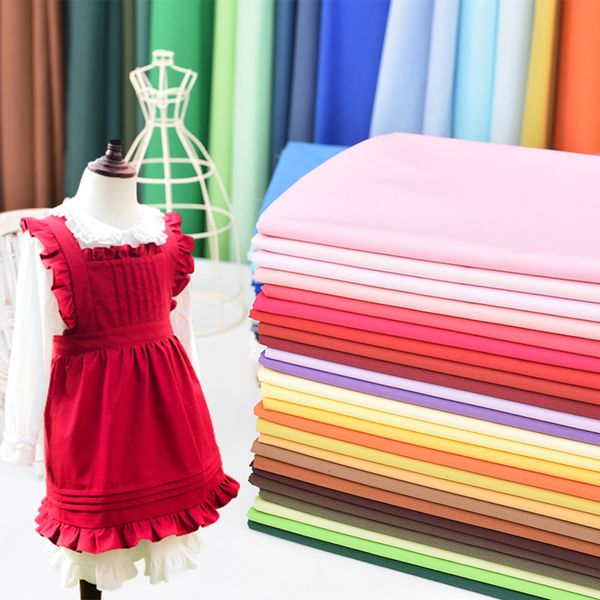 fabric solid color simple 100% cotton poplin fabric for sewing clothes patchwork supplies home textile by the meter 230419, Black;white
fabric solid color simple 100% cotton poplin fabric for sewing clothes patchwork supplies home textile by the meter 230419, Black;white