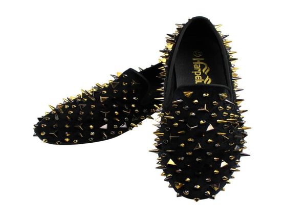 harpelunde slipon men dress wedding shoes handmade black velvet loafers spikes fashion footwear 6 to 142936463
harpelunde slipon men dress wedding shoes handmade black velvet loafers spikes fashion footwear 6 to 142936463