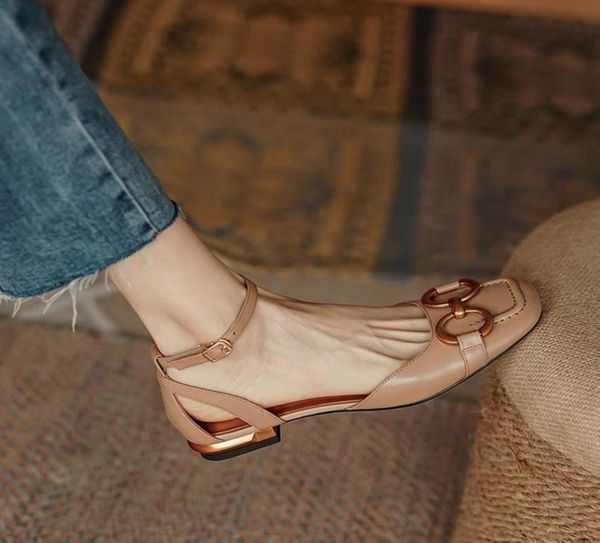 women flat sandals large size bit buckle sandal close toe luxury summer shoes brand designer footwear y319494201, Black
women flat sandals large size bit buckle sandal close toe luxury summer shoes brand designer footwear y319494201, Black