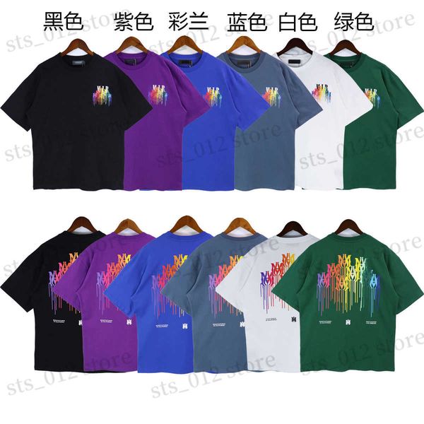 men's t-shirt correct version 2023 year of the rabbit new amis dripping print crewneck short sleeve women's loose tees t230420, White;black
men's t-shirt correct version 2023 year of the rabbit new amis dripping print crewneck short sleeve women's loose tees t230420, White;black