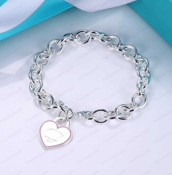 chain luxury designer sterling silver heart shaped couple chain shape original fashion classic bracelet necklace set women jewelry gift with, Black
chain luxury designer sterling silver heart shaped couple chain shape original fashion classic bracelet necklace set women jewelry gift with, Black