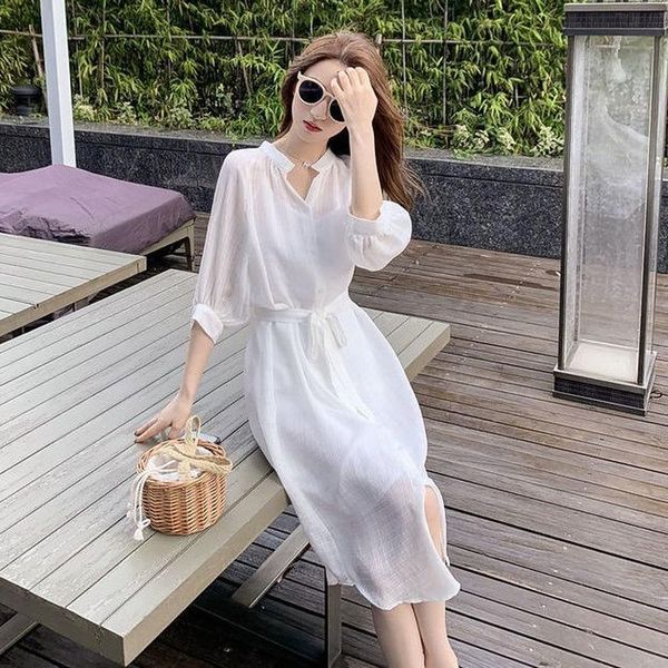 pants sets woman twopiece of shirt dress transparent korean style fashion prom loose tulle summer dresses 2022 light party midi white
pants sets woman twopiece of shirt dress transparent korean style fashion prom loose tulle summer dresses 2022 light party midi white