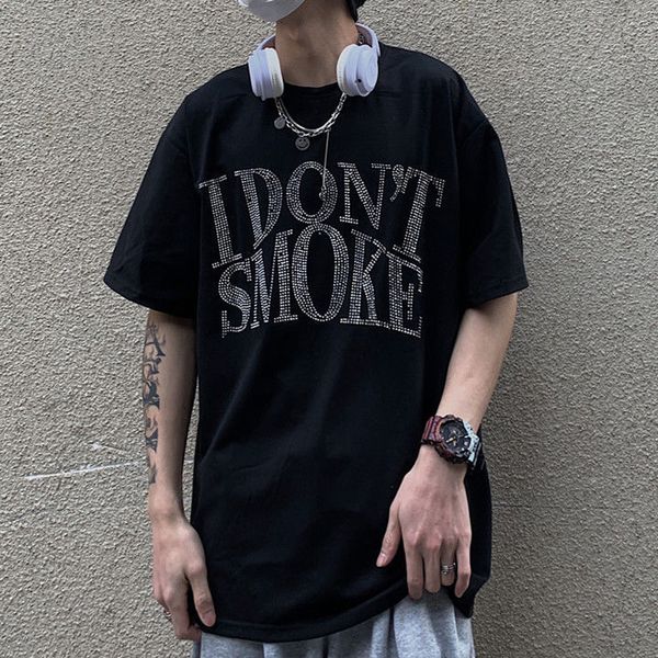 women s t shirt women oversized tshirt dark i don t smoke punk harajuku goth tees summer short sleeve vintage female clothing 230420, White
women s t shirt women oversized tshirt dark i don t smoke punk harajuku goth tees summer short sleeve vintage female clothing 230420, White