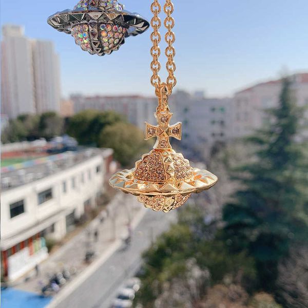 nanaspace - empress dowager west same five color full diamond inlaid rivet cool necklace sweater chain suitable for large sizes, Silver
nanaspace - empress dowager west same five color full diamond inlaid rivet cool necklace sweater chain suitable for large sizes, Silver