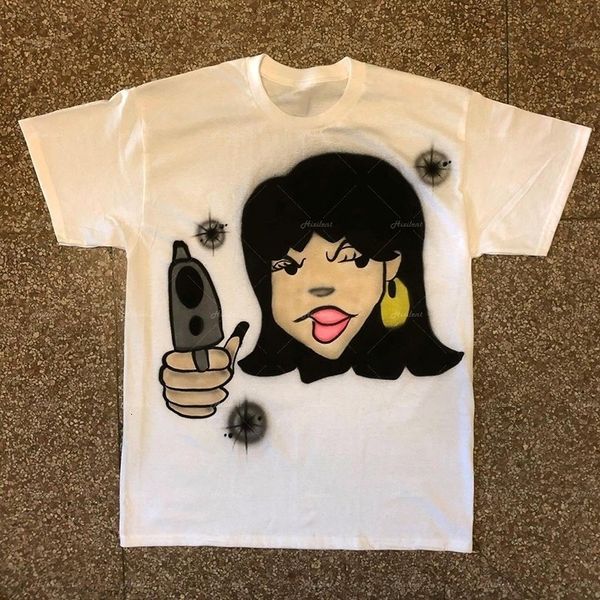 women s t shirt hip hop o neck goth casual harajuku grunge y2k tees pullover vintage clothes oversized short sleeve aesthetic emo 230420, White
women s t shirt hip hop o neck goth casual harajuku grunge y2k tees pullover vintage clothes oversized short sleeve aesthetic emo 230420, White