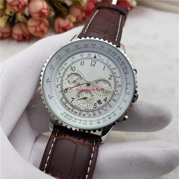 2023 new br business casual men's sports watch full function six hands brand luxury watch strip steel watches waterproof 2983, Slivery;brown
2023 new br business casual men's sports watch full function six hands brand luxury watch strip steel watches waterproof 2983, Slivery;brown