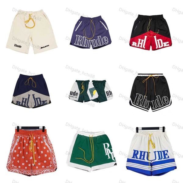 designer rhude men's shorts summer fashion beach pants men street wear red blue black purple pants mens loose short size s-xl, White;black
designer rhude men's shorts summer fashion beach pants men street wear red blue black purple pants mens loose short size s-xl, White;black