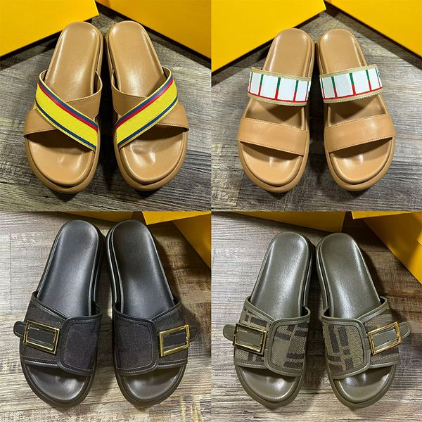 2023 luxury designer platform slipper fashion beach metal designer slides slippers men women summber sandals size 36-44, Black
2023 luxury designer platform slipper fashion beach metal designer slides slippers men women summber sandals size 36-44, Black