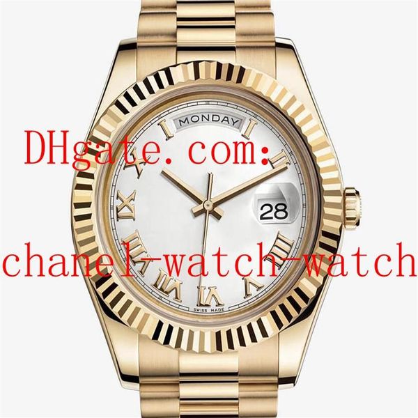 5 style elling 41mm men's day-date ii president watch 18 white gold 218239 218238 roman dial mens automatic mechanical wa266s, Slivery;brown
5 style elling 41mm men's day-date ii president watch 18 white gold 218239 218238 roman dial mens automatic mechanical wa266s, Slivery;brown