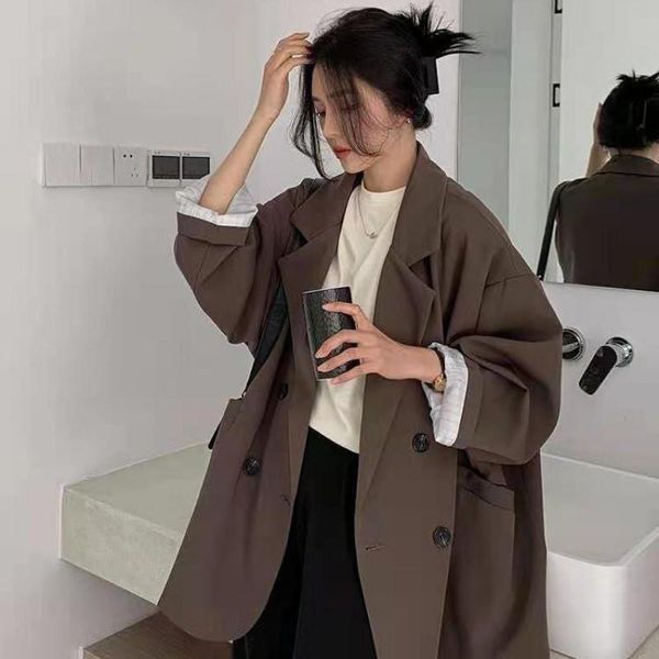 pants blazers women minimalist solid outwear loose elegant retro official fashion high street feminine allmatch spring comfortable, White
pants blazers women minimalist solid outwear loose elegant retro official fashion high street feminine allmatch spring comfortable, White