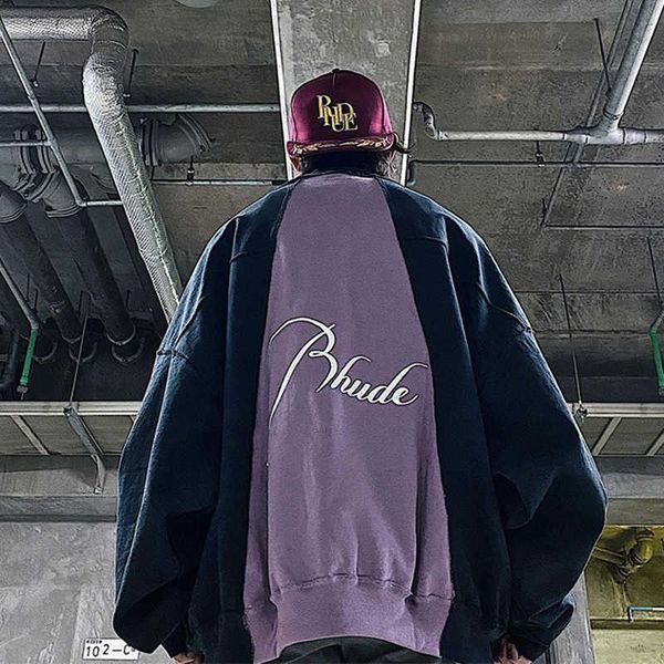 designer clothing hoodies fashion sweatshirts high street trendy rhude cut embroidered vintage round neck black sweater coat men's ins
designer clothing hoodies fashion sweatshirts high street trendy rhude cut embroidered vintage round neck black sweater coat men's ins