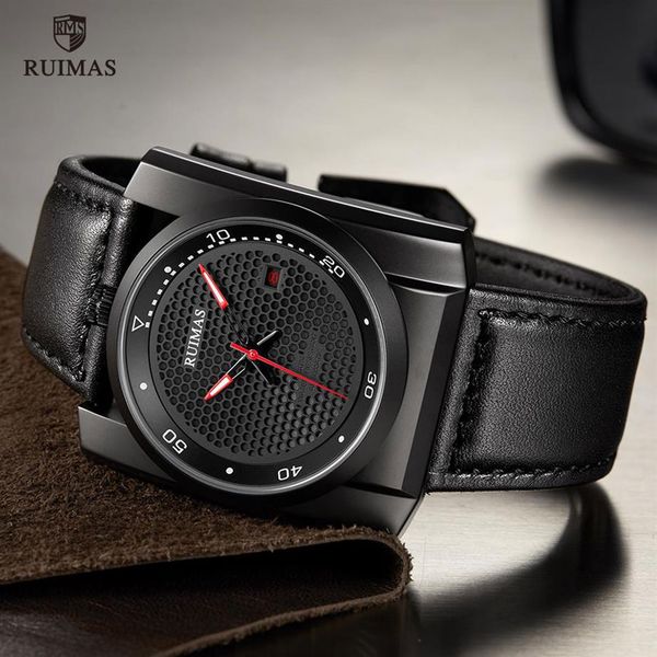 2020 ruimas luxury automatic watches men square dial analogue mechanical watch black leather wristwatch relogios masculino clock 6320z, Slivery;brown
2020 ruimas luxury automatic watches men square dial analogue mechanical watch black leather wristwatch relogios masculino clock 6320z, Slivery;brown