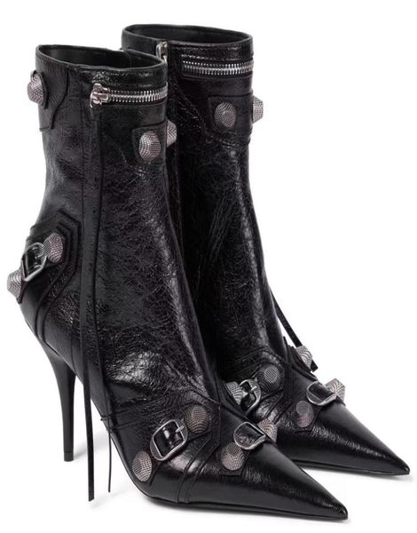 new black pointed highheeled boots metal buckle decoration women039s shoes motorcycle tassel leather zip shoes luxury designer5313637
new black pointed highheeled boots metal buckle decoration women039s shoes motorcycle tassel leather zip shoes luxury designer5313637