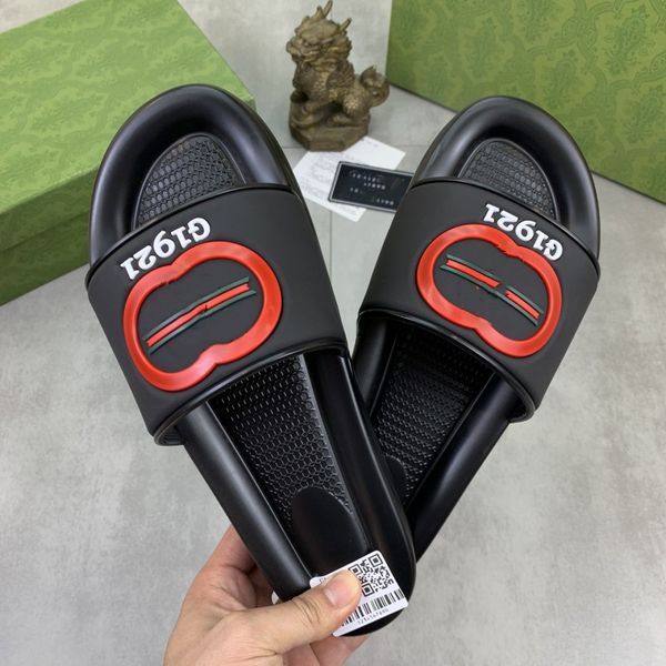 2023 luxury brand men pool slides sandals shoes slippers summer famous italy beach slide designer flat interlocking g pattern embossed flip, Black
2023 luxury brand men pool slides sandals shoes slippers summer famous italy beach slide designer flat interlocking g pattern embossed flip, Black