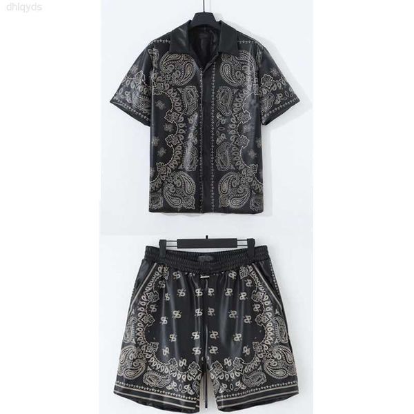 tracksuit designer sweat suit track mens casual pure hand-knitted hollowed out short-sleeved shirt and leather shorts holiday male1qm4, Gray
tracksuit designer sweat suit track mens casual pure hand-knitted hollowed out short-sleeved shirt and leather shorts holiday male1qm4, Gray