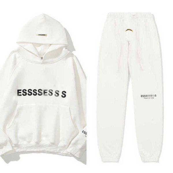 men's luxury classics sweatshirts esss entials tracksuits letter hoodies men women sportswear hooded pant coat sweater pullover couple, Black
men's luxury classics sweatshirts esss entials tracksuits letter hoodies men women sportswear hooded pant coat sweater pullover couple, Black