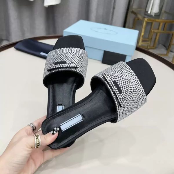 black crystal satin slides with crystals woman mules slippers 6cm heeled crystals sandals flat rubber sole slide casual fashion party la ezw
black crystal satin slides with crystals woman mules slippers 6cm heeled crystals sandals flat rubber sole slide casual fashion party la ezw