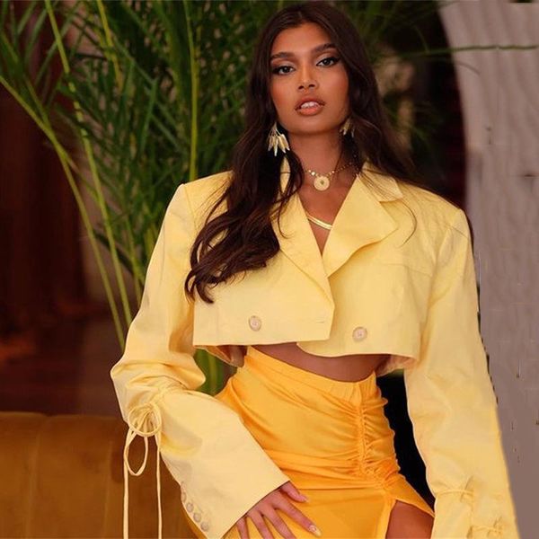 pants nsmw mi v neck long sleeve cropped autumn chic button lace up turndown collar outwear casual high street cropped blazer women, White
pants nsmw mi v neck long sleeve cropped autumn chic button lace up turndown collar outwear casual high street cropped blazer women, White