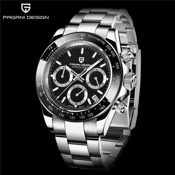 christmas pagani design ceramic bezel silver watch automatic mechanical movement watches stainless steel men wristwatches212c, Slivery;brown
christmas pagani design ceramic bezel silver watch automatic mechanical movement watches stainless steel men wristwatches212c, Slivery;brown