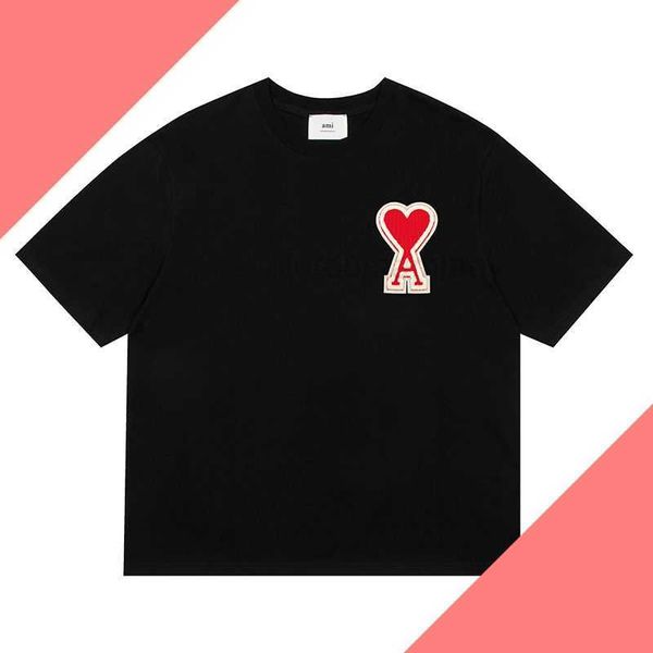 t shirts for men women original amis peach poisoned. big quality couple amit embroidery t-shirt heart high edition pure clothes and loose sh, White;black
t shirts for men women original amis peach poisoned. big quality couple amit embroidery t-shirt heart high edition pure clothes and loose sh, White;black