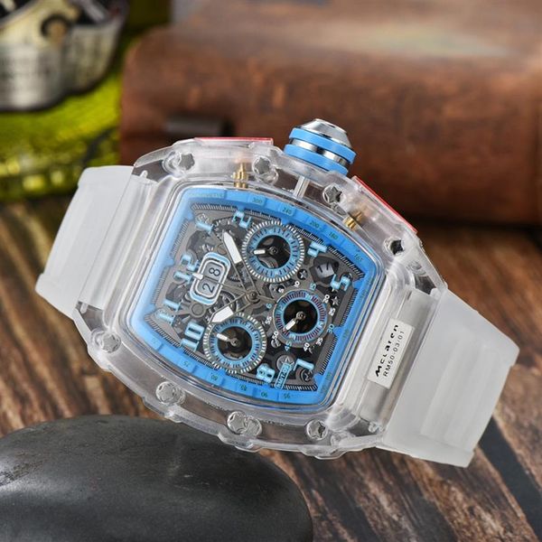 2022 fashion mens skeleton rubber watch automatic movement men famous designer men's sports watches montre de luxe watches2728, Slivery;brown
2022 fashion mens skeleton rubber watch automatic movement men famous designer men's sports watches montre de luxe watches2728, Slivery;brown