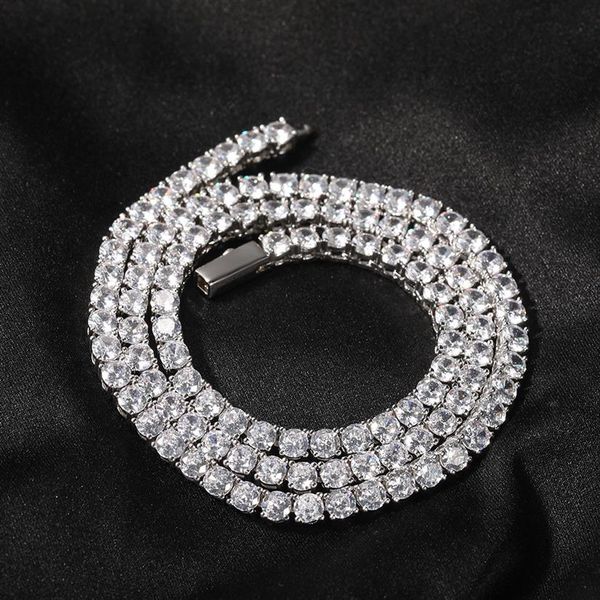 3mm 4mm 5mm hip hop tennis chains women mens aaaaa zircon necklaces spring buckle bling 18k real gold plated jewelry2775, Black
3mm 4mm 5mm hip hop tennis chains women mens aaaaa zircon necklaces spring buckle bling 18k real gold plated jewelry2775, Black