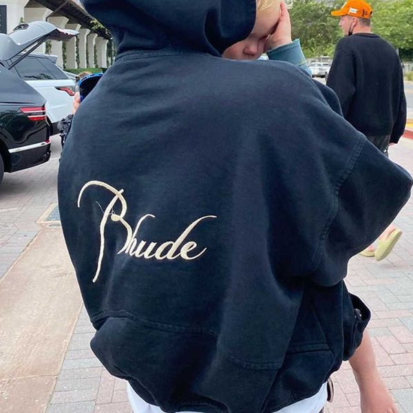 30 off mens hoodies sweatshirts designer clothing fashion rhude capsule zipper letter high street embroidery loose hooded cardigan trend bra, Black
30 off mens hoodies sweatshirts designer clothing fashion rhude capsule zipper letter high street embroidery loose hooded cardigan trend bra, Black