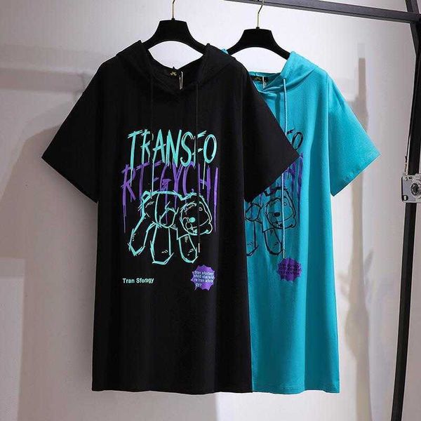 plump girls hong casual dresses kong style hoodie bear t shirt skirt loose, Black;gray
plump girls hong casual dresses kong style hoodie bear t shirt skirt loose, Black;gray