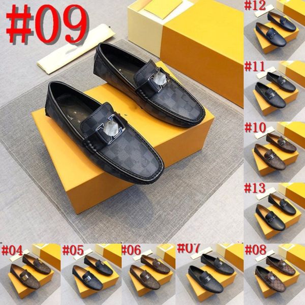 25model genuine leather luxurious men shoes casual italian men loafers breathable office dress shoes men designer slip on driving shoes plus, Black
25model genuine leather luxurious men shoes casual italian men loafers breathable office dress shoes men designer slip on driving shoes plus, Black