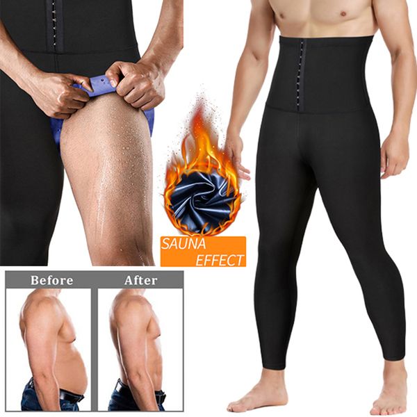 men's tracksuits men sauna sweat slimming body shaper waist trainer workout compression shapewear pants gym running leggings for weight, Gray
men's tracksuits men sauna sweat slimming body shaper waist trainer workout compression shapewear pants gym running leggings for weight, Gray