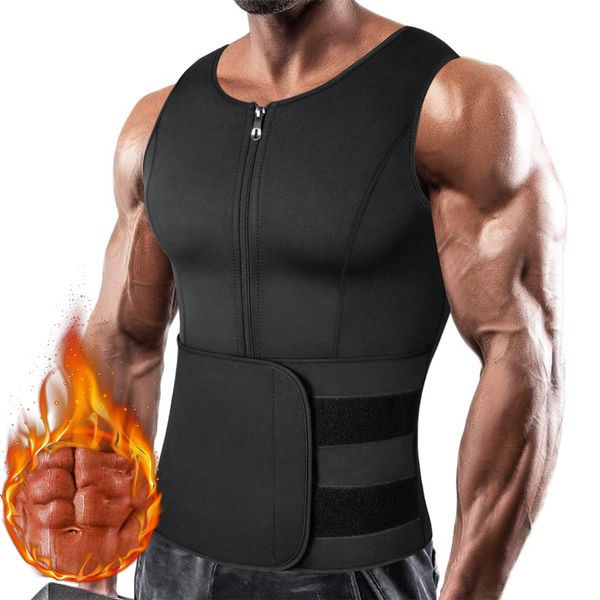 men's tracksuits men waist trainer vest corset sweat sauna suit slimming shirt body shaper weight loss workout tank for muscle bodybui, Gray
men's tracksuits men waist trainer vest corset sweat sauna suit slimming shirt body shaper weight loss workout tank for muscle bodybui, Gray