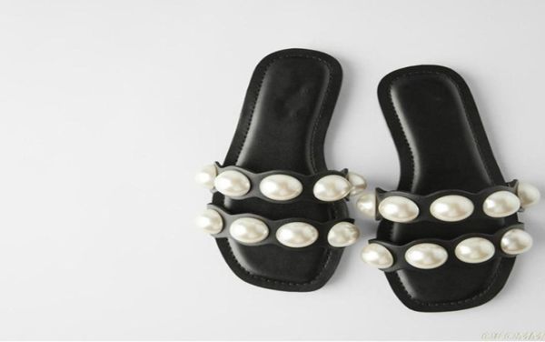 slippers big pearl women pointed toe double band mules shoes woman summer slides flip flops3733376, Black
slippers big pearl women pointed toe double band mules shoes woman summer slides flip flops3733376, Black