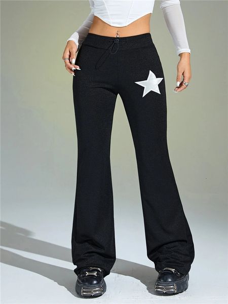 women's pants s goth high street style y2k star print flare leg pant spring autumn black geometric low wlastic waist trousers streetwea, Black;white
women's pants s goth high street style y2k star print flare leg pant spring autumn black geometric low wlastic waist trousers streetwea, Black;white