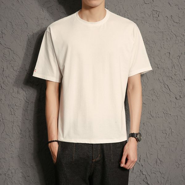 men's t-shirts b1285-short-sleeved t-shirt men's summer white cotton round neck slim print trend half sleeve 230420, White;black
men's t-shirts b1285-short-sleeved t-shirt men's summer white cotton round neck slim print trend half sleeve 230420, White;black