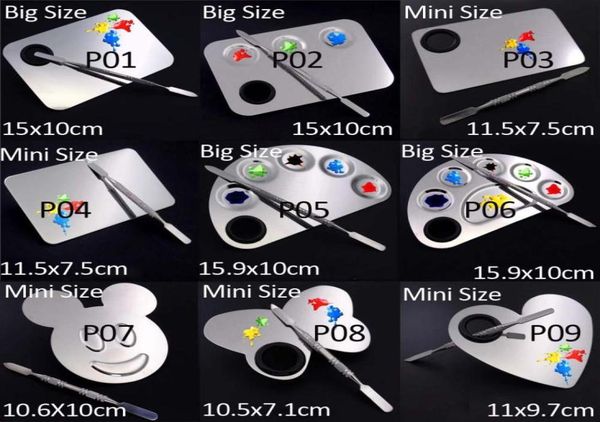 stainless steel paint palette color tray mixing rod spatula set for nail art paint supply school supplies watercolor oil painting 7867086
stainless steel paint palette color tray mixing rod spatula set for nail art paint supply school supplies watercolor oil painting 7867086