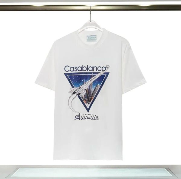 mens designer casablanca t shirt fashion men casual t-shirts man clothing street designer t shirts tennis club shorts sleeve clothes, White;black
mens designer casablanca t shirt fashion men casual t-shirts man clothing street designer t shirts tennis club shorts sleeve clothes, White;black